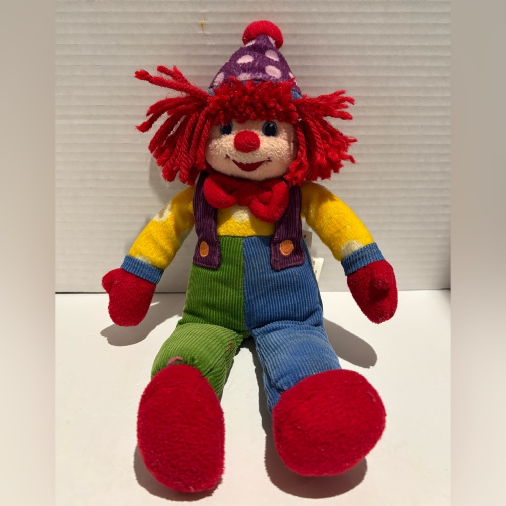 Vintage 2004 GYMBOREE GYMBO THE CLOWN 11” Plush Toy
